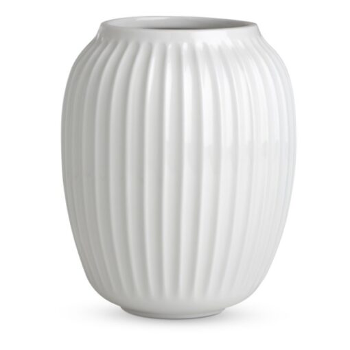 Hvid Hammershøi vase (21 cm)