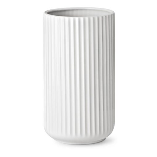 Porcelæns vase i hvid (25 cm)