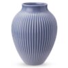 Blå lavendel vase