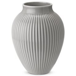 Lys grå vase