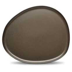 Metallic brown middagstallerken