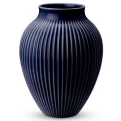Stor mørkeblå vase