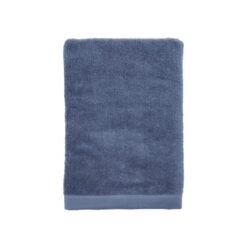 Organic blå håndklæde 70x140 cm