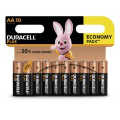 Duracell AA batterier 10 stk.