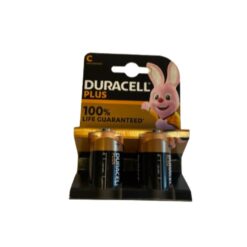 Duracell C batterier 2 stk.